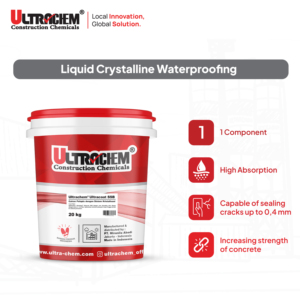 Ultracheme Ultracoat SSB est un liquide qui est appliqué par pulvérisation et sera absorbé (pénétré) dans la surface du béton. - Product Image 2