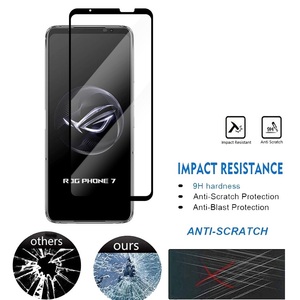 2.5D ฟิล์มกระจกกันรอยแบบเต็มจอ9H สำหรับ <span class=keywords><strong>ASUS</strong></span> ROG Phone <span class=keywords><strong>7</strong></span> 6 <span class=keywords><strong>Pro</strong></span> <span class=keywords><strong>ZenFone</strong></span> 9 8 <span class=keywords><strong>7</strong></span>กระจกนิรภัย - Product Image 4