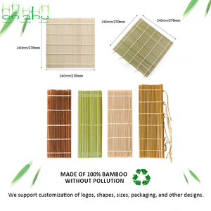 Tapis à <span class=keywords><strong>sushi</strong></span> naturel personnalisé, outil de fabrication de <span class=keywords><strong>sushi</strong></span> pour la préparation de <span class=keywords><strong>sushi</strong></span> à domicile - Product Image 5