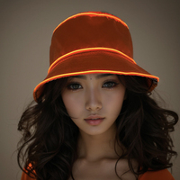 Mode lumineux fête chapeaux LED lueur seau chapeau Hiphop néon pêcheur casquette pour hommes femmes danse spectacle Festival Costume