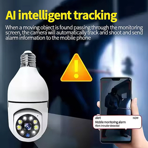 E27 Bóng đèn Hidden Camara de seguridad verborgen foco Camara Wifi 360 cam CCTV Camera an ninh không dây thông minh ánh sáng bóng đèn máy ảnh - Product Image 5