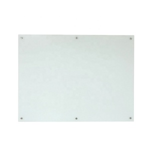 Tableau blanc en verre trempé à aimant, suspendu, mural, peinture pour enfants, avec panneau message, livraison gratuite - Product Image 1