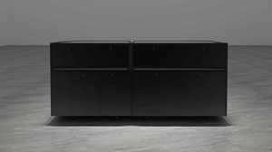 Sang trọng vàng đen đồ trang sức Showcase truy Cập | kính tùy chỉnh tủ trưng bày với ánh sáng LED cho các cửa hàng đồ trang sức - Product Image 5