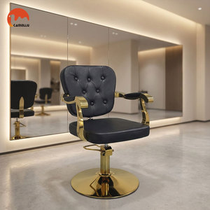 Fauteuil de coiffure moderne réglable en hauteur pour salon de coiffure, idéal pour la permanente et la teinture des cheveux - Product Image 2