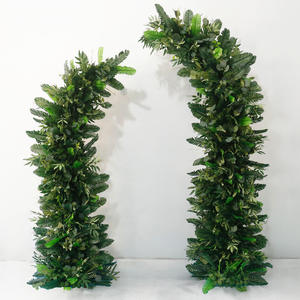 Arco Floreale Artificiale in Seta Verde Ecologico all'Ingrosso, Decorazione per Matrimoni, Segnaposto per Ospiti, Piante Verdi per la Festa del Papà e Halloween - Product Image 2