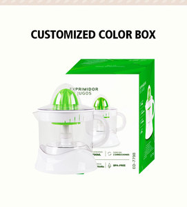 Exprimidor de Cítricos Eléctrico Libre de BPA, Prensa Manual de Frutas para Limones, Limas, Pomelos y <span class=keywords><strong>Naranjas</strong></span> con Boquilla de Vertido Fácil y Control de Pulpa - Product Image 6