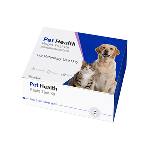 <span class=keywords><strong>Kit</strong></span> de <span class=keywords><strong>test</strong></span> rapide de santé pour animaux de compagnie portable, carte de <span class=keywords><strong>test</strong></span> rapide de 28 jours pour chiens, produits vétérinaires pour animaux de compagnie - Product Image 1