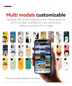 <span class=keywords><strong>Imprimante</strong></span> thermique portable à sublimation pour autocollants <span class=keywords><strong>photo</strong></span> vierges personnalisés en TPU pour films de protection d'écran de téléphone portable, impression de peau, appareil <span class=keywords><strong>photo</strong></span>, GPS - Product Image 2