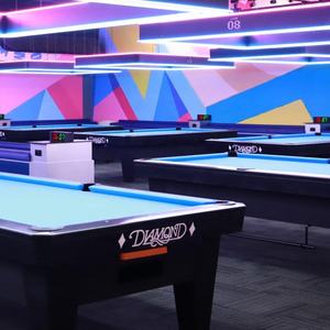 Mesa de Billar Americana Estándar Personalizada Wanyaju, Mesa de Billar Profesional de Alta Calidad con Logotipo de Diamante - Product Image 1