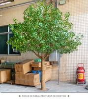 Arbre artificiel japonais Pieris, résistant aux UV, arbre vert réaliste, faux arbre, tronc en fibre de verre pour la décoration paysagère commerciale