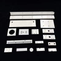 Plaques de Céramique Isolantes en Zircone Personnalisées par JINCHEN, Résistantes aux Hautes Températures, pour Usage Industriel, Moulage de Plaques Céramiques
