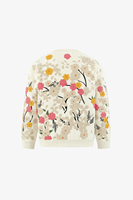 Pull en maille à col rond pour homme, broderie florale fantaisiste, motif oiseau, hiver, ODM, doux et chaud, avec imprimé botanique