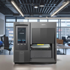 Postek TX2 exp-lite + nội bộ Peeler 203dpi truyền nhiệt công nghiệp máy in nhãn mã vạch với 4.5inch LCD hiển thị - Product Image 1