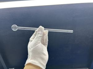 Hot bán rõ ràng ống thủy tinh thạch anh trong hình dạng khác nhau Đặt cược Ống nghiệm SiO2 gồm thạch anh Ống - Product Image 3