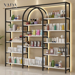 ชั้นวางอุปกรณ์ทำผมสำหรับร้านเสริมสวย ชั้นวางโลหะสำหรับจัดเก็บเครื่องมือ ชั้นวางสินค้าสำหรับร้านเสริมสวย ชั้นวางสินค้าสำหรับร้านขายเครื่องสำอางและน้ำหอม - Product Image 2