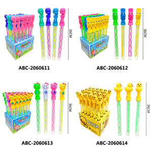 Bâton à bulles géantes <span class=keywords><strong>de</strong></span> 36 cm en forme d'animal mignon avec solution <span class=keywords><strong>pour</strong></span> faire des bulles <span class=keywords><strong>de</strong></span> <span class=keywords><strong>savon</strong></span> géantes - Product Image 2
