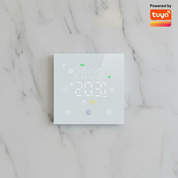 Termostato de PC Ignífugo Personalizable para Sistemas de Calefacción de Apartamentos, Controlador de Temperatura Ambiente con Termostato Eléctrico