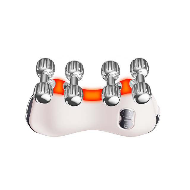Mini Beauty Device Facial Massage Roller Anti-Puffiness Eye Bag Removal Vibration Microcurrent Guasha Beauty Machine
