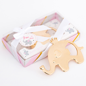 Ouvre-bouteille éléphant doré, cadeaux pour fête d'anniversaire, cadeaux pour événements, cadeaux pour baby shower, souvenirs de mariage, idées pour baby shower - Product Image 4
