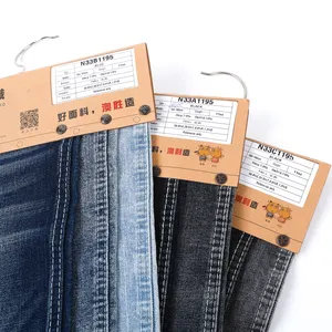 stretchy denim fabric tie denim jeans fabric fabric price China factory stretch cotton denim