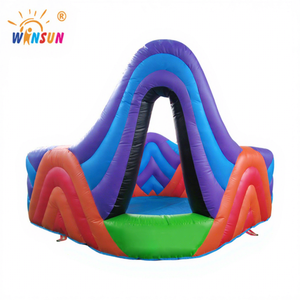 WINSUN Pista de Obstáculos Inflable de PVC Comercial con Tanque de Espuma, Certificación CE, Capacidad de 300 kg para Juegos Deportivos - Product Image 1