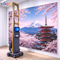 LINCJET LC-A2 Printer Dinding UV untuk Distributor & Importir, Mesin Cetak Dinding Digital Mobile untuk Penjualan Ulang Impor Massal