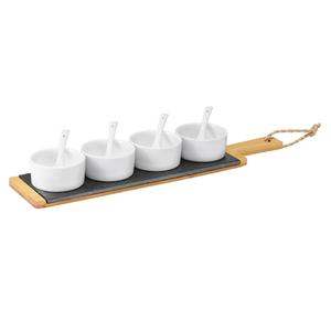 WESTMARK Servierset Schiefer Tapas + Friends 40x9x5cm 9teilig - Product Image 1