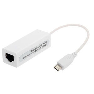 Micro <b>Usb</b> To <b>Ethernet</b> Adapter 10 100Mbps For Android Tablet With Otg Support - Product Image 1