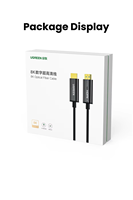U GREEN 2.1 eARC HDR, kabel serat optik kompatibel HDCP2.2 HDTV kecepatan tinggi 8K/60Hz Ultra 48Gbps untuk Samsung TV