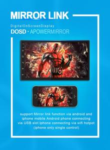 Đài Phát Thanh Android Xe Hơi Thông Dụng 2 Din 2 + 32G 7 Inch Có Gương BT Liên Kết Định Vị GPS Hỗ Trợ Chia Màn Hình - Product Image 4