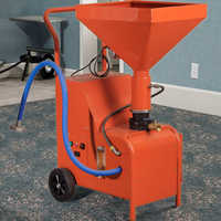 Machine de pulvérisation sans air de poudre sèche électrique Type de meuleuse d'angle Machine de meulage de peinture de mastic et de revêtement avec pistolet de pulvérisation