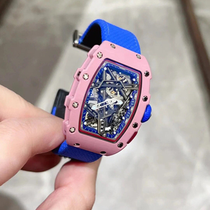 2026 Fashion <strong>Women</strong> <strong>s</strong> Mechanical <strong>Watch</strong> RM0704 Pink Ceramic Case Ultra Thin <strong>Watch</strong> Essential <strong>Watch</strong> for Girls - Product Image 2