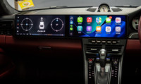 Autoradio Android 12,3 pouces avec CarPlay, navigation GPS, fonction PTSD, 8G+128G, ajustement personnalisé pour lecteur DVD