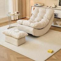 Ce canapé est un fauteuil pivotant inclinable multifonctionnel adapté aux salons et aux chambres à coucher