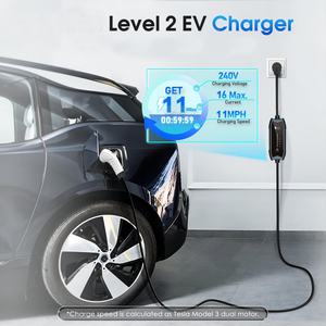 Cargador Portátil para Vehículos Eléctricos, Estación de Carga para Coche Eléctrico con Pantalla LCD de 1.8 Pulgadas, Nuevo, 3.5KW 16A, Interfaz Tipo 1/Tipo 2 - Product Image 2