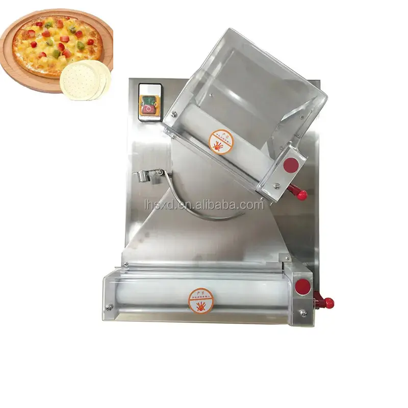 अनुकूलित 3-15 इंच पिज्जा आटा प्रेस, वाणिज्यिक पिज्जा आकार देने वाली मशीन आटा शीटर घरेलू उपयोग के लिए पिज्जा आटा रोलर