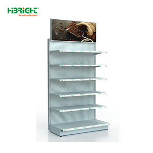 Estante de Exhibición Blanco Popular de Alta Luminosidad para Supermercados y Tiendas Minoristas - Product Image 3