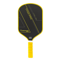Raquette de pickleball personnalisée en fibre de carbone pour la compétition et l'entraînement en intérieur et en extérieur