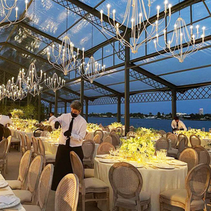Tente à poteaux en PVC imperméable quatre saisons <span class=keywords><strong>pour</strong></span> 300 personnes, événements, mariages, installation rapide, couleur personnalisée, célébrations en plein air - Product Image 5