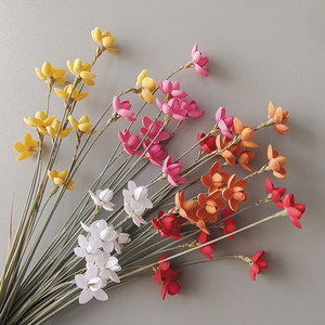 Flores de Orquídea Secas al por Mayor, Ramos de Flores Secas de Varios Colores, Accesorios de Fotografía, Decoración del Hogar <span class=keywords><strong>con</strong></span> Orquídeas - Product Image 6