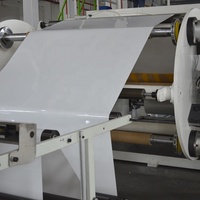 Feuille de diffuseur de lumière LED d'usine OEM Feuilles de PVC brillantes en plastique