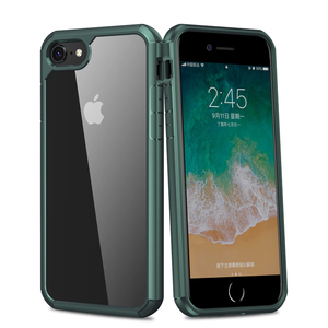 Original Luxury Brand Clear Phone Case Hybrid Shockproof <span class=keywords><strong>Silicone</strong></span> Back Hard Transparent Cover for Apple <span class=keywords><strong>iPhone</strong></span> <span class=keywords><strong>SE</strong></span> <span class=keywords><strong>2020</strong></span> - Product Image 1