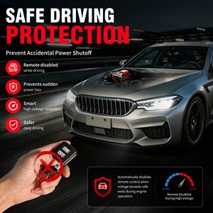 Bulk 300A <b>12v</b> Wireless Remote Battery Cutoff <b>Switch</b> Rohs CE Certified Battery Master <b>Switch</b> With Relay Fobs For Automotive Car - Product Image 5