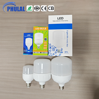 Ampoule LED 50 Watt 30W 40W 60W E27 B22 en forme de T, vente en gros d'usine, OEM, haute qualité, utilisation industrielle en intérieur, ampoule LED