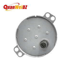 QuanWeiDZ JS50T มอเตอร์เกียร์โลหะ DC ขนาด 42 มม. แบบยึดหน้าแปลน แรงบิดสูง สำหรับเครื่องใช้ในบ้าน - Product Image 1