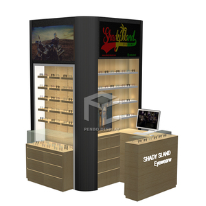 Kính Bán Lẻ Thương Mại Hiện Đại Kiosk Kính Hiển Thị Kiosk Kính Mắt - Product Image 5