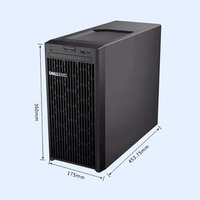 Nouveau Original pour Serveur Tour Dell T160 750W CPU Double Cœur Xeon 3.5G 16Go DDR4 64Go Stockage pour Impression de Fichiers et Déploiement Local