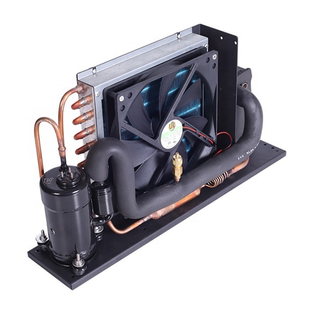 HVAC Parts Solar Dc 24v 600w Small Refrigeration Inverter Liquid Cooling Unit for PC CPU Cooling