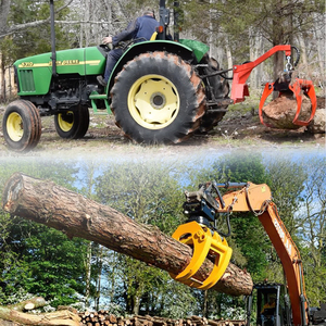 <span class=keywords><strong>Mini</strong></span> bois de forêt attaquent avec le rotateur hydraulique 1 tonne 3ton 5 tonnes 6 tonnes 10 tonnes 12 tonnes pour l'excavatrice/chargeur/tracteur - Product Image 6