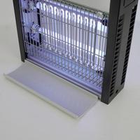 Lampe anti-moustiques électrique haute tension en alliage d'aluminium, piège à insectes avec zapper écologique, lampe UV à revêtement poudré
